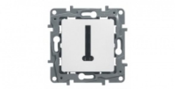 M&eacute;canisme prise t&eacute;l&eacute;phonique en T couleur blanc LEGRAND s&eacute;rie Nilo&eacute;