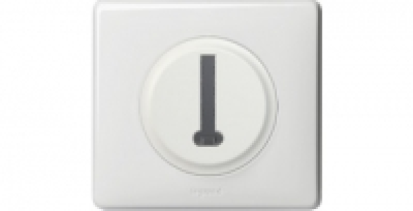 Prise t&eacute;l&eacute;phonique en T complet blanc LEGRAND C&eacute;liane