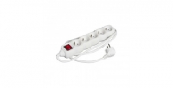 Bloc 5 prises avec interrupteur blanc BRICELEC 11.55 €