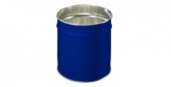 Corbeille 12 litres bleue
