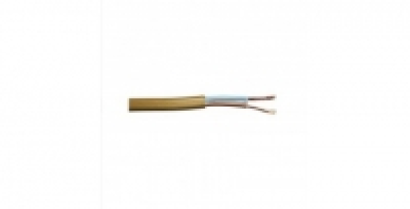 Câble électrique H03VVH-2F viel or 2x0,75mM 10m BRICELEC