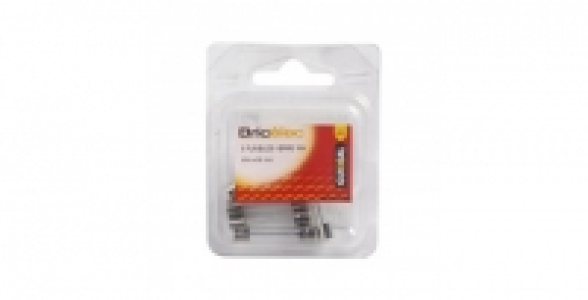 5 fusibles verre 10A Ø6x32 mm BRICELEC
