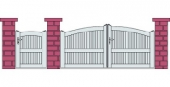 Portail PVC Batignolles 3,5 m blanc 549.00 €