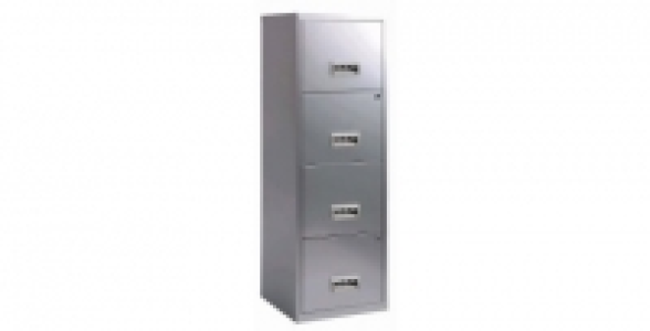 Colonne 4 grands tiroirs alu avec serrure à clef 149.95 €