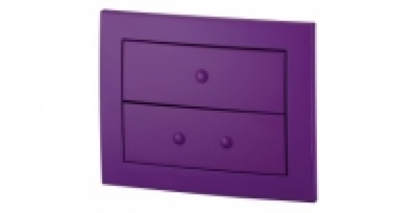 Plaque Egal chromé prune Image&o 23.90 €