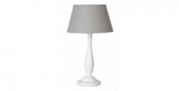 Lampe bougeoir résine COREP Lea blanche