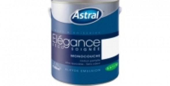Peinture alkyde blanc satin 2,5L ASTRAL Elégance