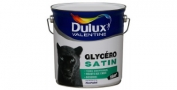 Peinture glycéro blanc satin 4L DULUX VALENTINE