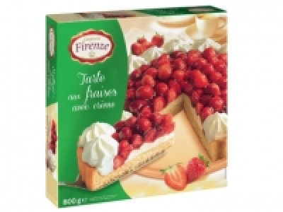Tarte aux fraises avec crème