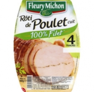 Rôti de poulet, cuit et préparé dans le filet 4.59 €