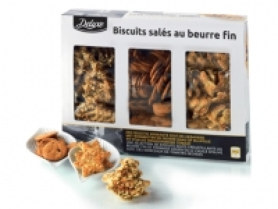 Biscuits salés au beurre fin