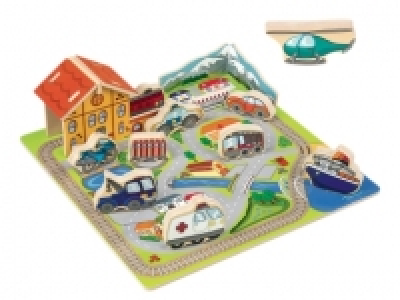 Jeu de formes en bois