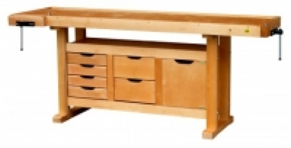 Etabli bois 2m OUTIFRANCE à caisson
