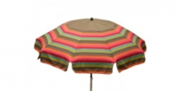 Parasol rond inclinable Hendaye 240 cm Dralon