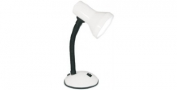 Lampe bureau métal COREP Best blanche