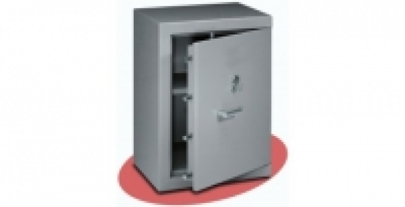 Armoire blindee monobloc à cle double panneton 140 L