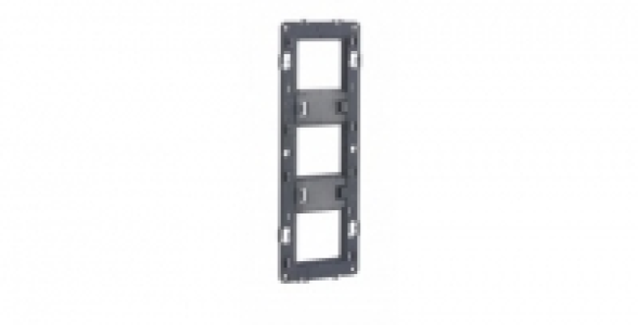 Support à vis 3 modules blanc Mosaic LEGRAND à composer