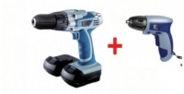 Perceuse visseuse 18 V lithium + tournevis offert MC KENZIE