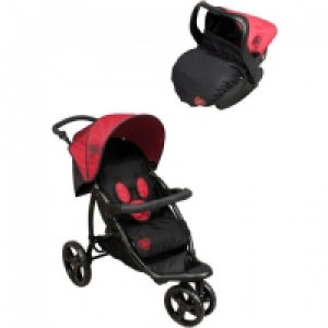 BAMBISOL Poussette combin&eacute; duo 3 roues TS 456