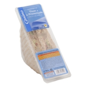 Sandwich thon provencale x2 155g 2.42 €