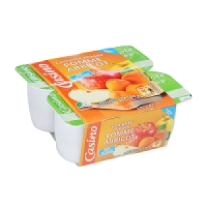 Compote pomme abricot allégée 4x100g 1.25 €