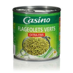 Flageolets verts extra fins 265g 0.90 €