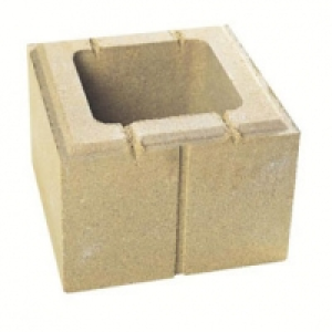 Elément pilier ton pierre 28 x 28 x 20 cm 5.40 €