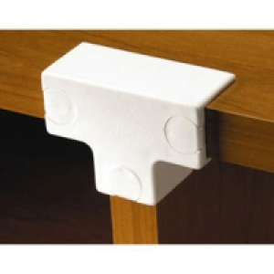 Castorama Sptd Kit assemblage tablette 18 mm Presto trio blanc x 8