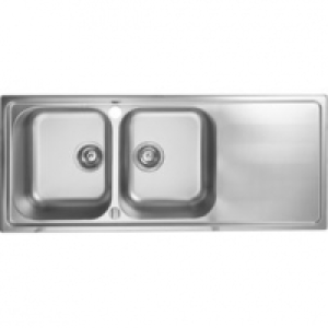 Castorama Cooke And Lewis &Eacute;vier inox &agrave; encastrer G&eacute;ode