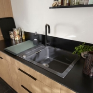 Évier en granit à encastrer Alios gris 259.90 €