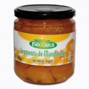 Segments de mandarines 1.59 €