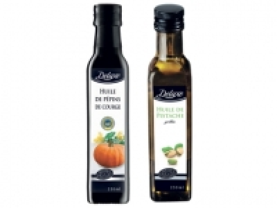 Huile de p&eacute;pins de courge IGP ou huile de pistache1