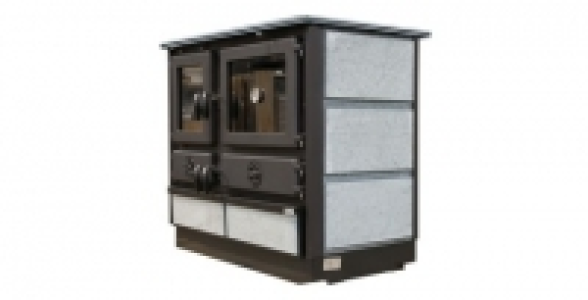 Cuisinière à bois ARTWOOD Magnum S 12KW sortie à gauche