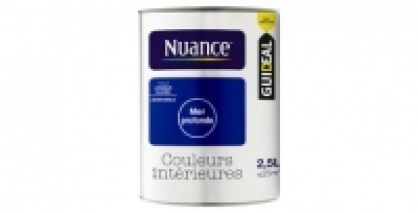 Peinture couleurs intérieures satin 2,5 L NUANCE