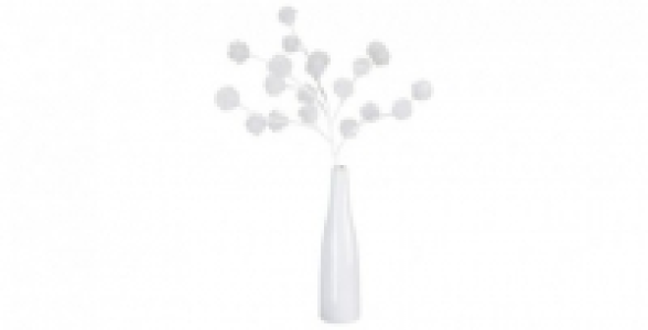 Vase avec branches lumineuses