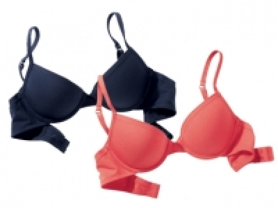 Lidl  2 soutiens-gorge &agrave; armatures ou 3 d&eacute;bardeurs &agrave; fines bretelles femme
