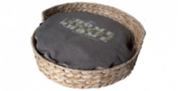 CORBEILLE EN JONC DE MER CASTLINE 40 CM