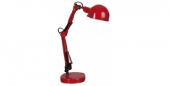 Lampe architecte métal COREP Hype rouge