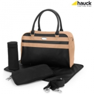 Auchan Hauck HAUCK Sac à langer Jay black beige