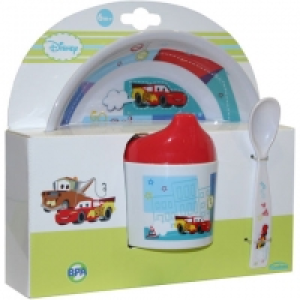 CARS Coffret repas mélaminé CARS