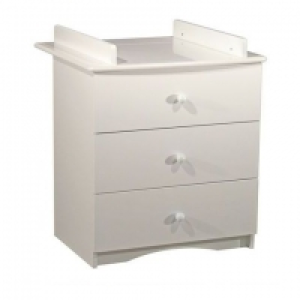 SAUTHON_ONLINE Commode FIRST 3 tiroirs + plan &agrave; langer