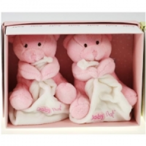 BABYNAT Coffret deux doudous