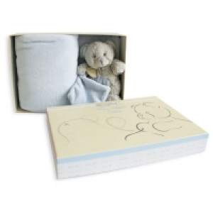 BABYNAT Boite cadeau doudou + couverture polaire 90 X 90 FDR ÉTÉ 2014