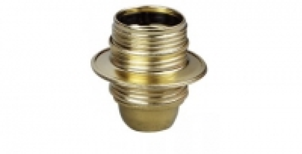 Douille a bague acier laitonn pour ampoule a vis E 27 LEGRAND