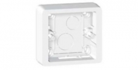 Cadre saillie 1 poste couleur Titane pour gamme Cliane LEGRAND