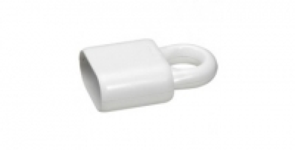 Fiche femelle 2 ples LEGRAND avec anneau blanche 6A