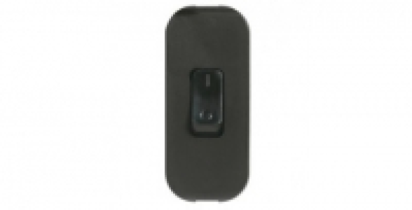 Interrupteur bipolaire touche basculante pour lampe noir LEGRAND