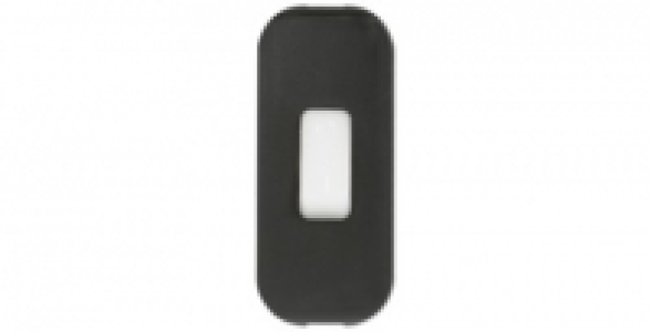 Interrupteur bipolaire basculant pour lampe luminescent noir LEGRAND