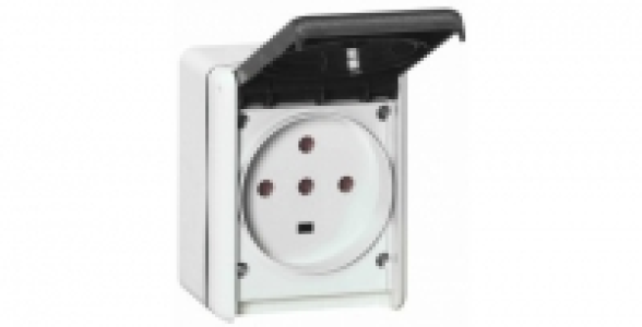 Prise plexo 3 ples + neutre + terre LEGRAND 32A