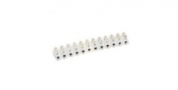 Borne de raccordement 12 bornes Nylbloc LEGRAND blanche 6mm